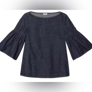 EUC SUNO Shirred Sleeve Tunic - Size 4